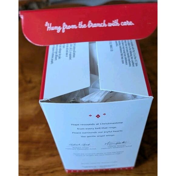 Hallmark Keepsake Ornament Magic Angel Bell Boxed Magic Sound 2015-works - Picture 8 of 10